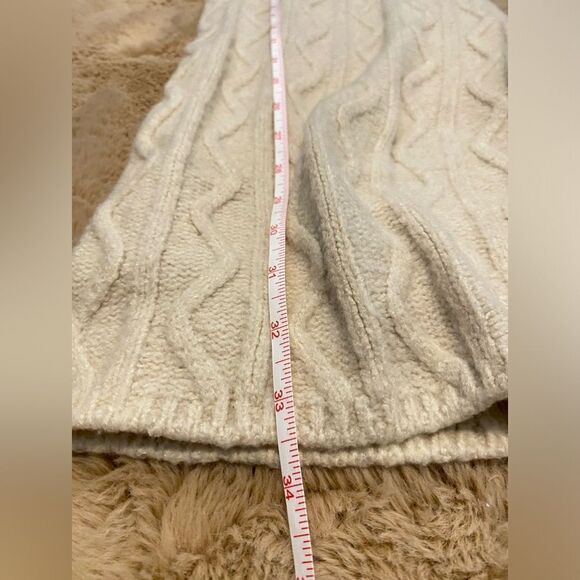 Zara Girls Cabel Knit Pants Cream - Picture 6 of 8